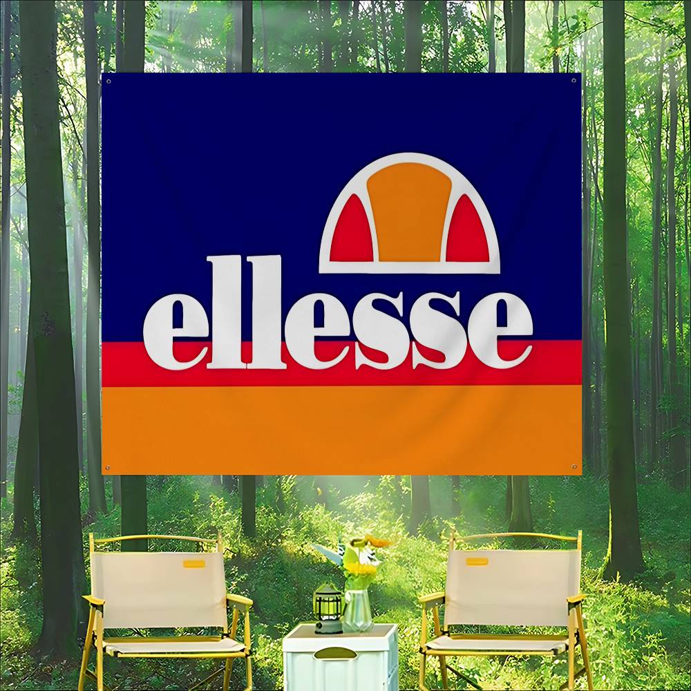 Commercial Printing Companies Usa - لافتة إعلانية تجارية مطبوعة بشعار E-Ellesse