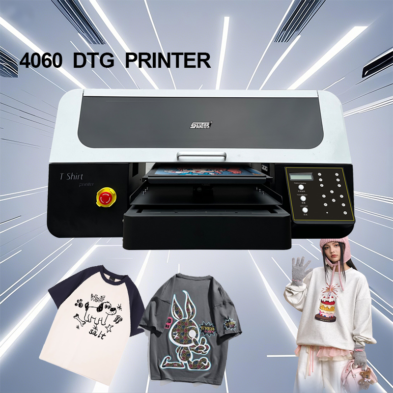 Commercial Shirt Printing Machine - تي شيرت طابعة رقمية 4060 موديل