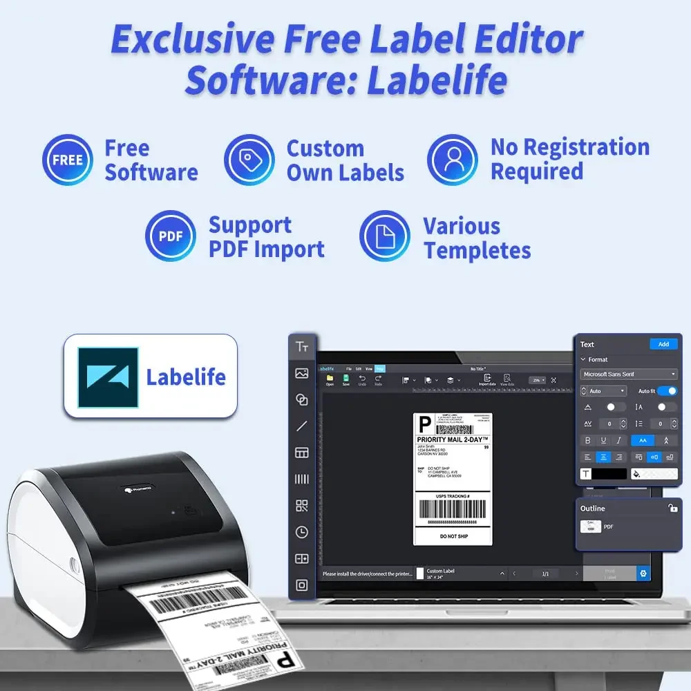 طابعة شحن بلوتوث لاسلكية Phome - مراجعة Commercial Shirt Printing Machine وسعره