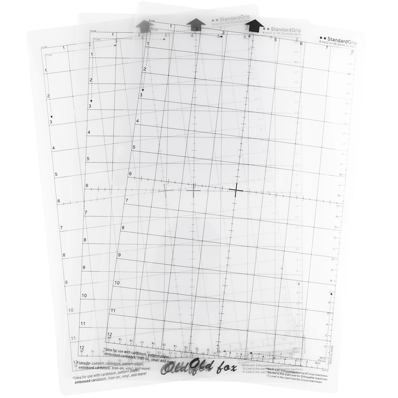 9 قطعة استبدال قطع حصيرة لاصق  - مراجعة Plotter Cutting Mat وسعره