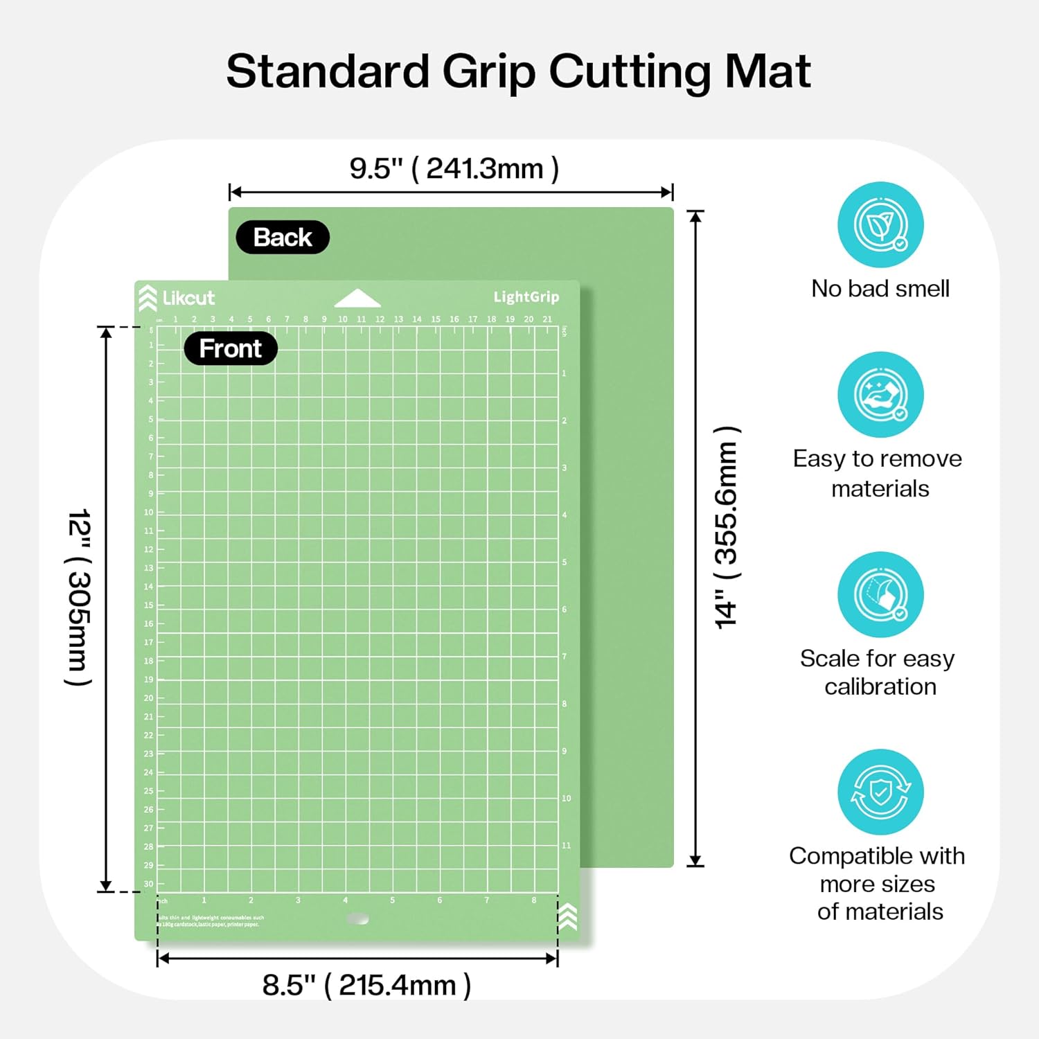 ألواح قطع لاصقة (3 قطع) مقاس 4 - مراجعة Plotter Cutting Mat وسعره