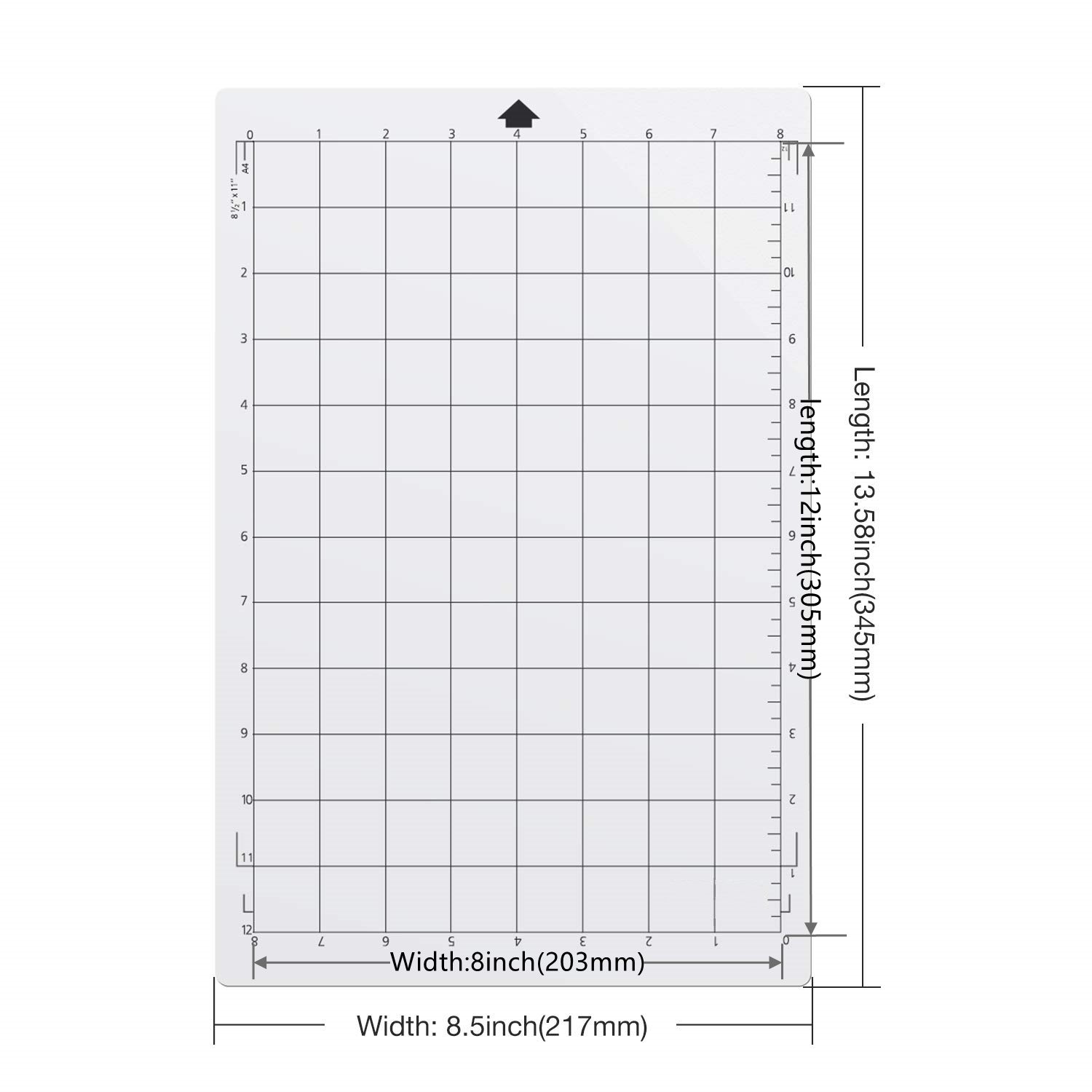 3/5 قطع من ألواح القطع لجهاز س - مراجعة Plotter Cutting Mat وسعره