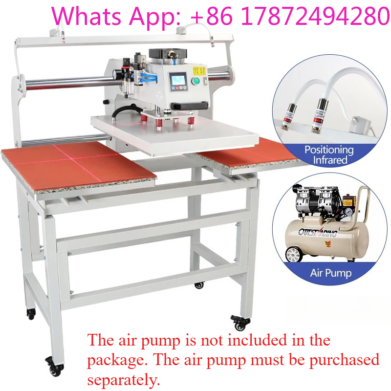 ماكينة كبس حراري كهربائية مزدو - مراجعة Commercial Shirt Printing Machine وسعره