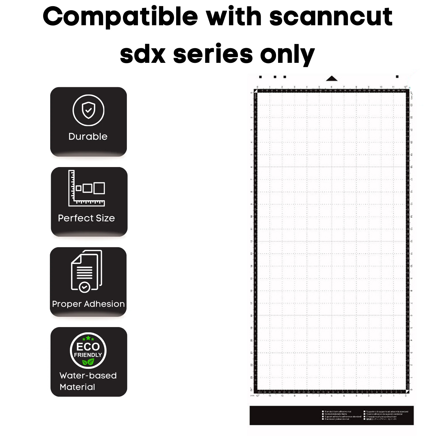 12x24 بوصة لأخيه Sdx Scanncut  - مراجعة Plotter Cutting Mat وسعره