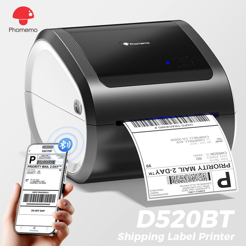 Phomemo D520BT سماعة لاسلكية ت - مراجعة Commercial Shirt Printing Machine وسعره