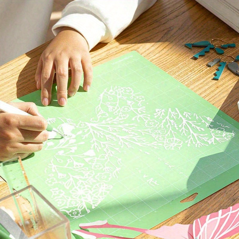 1/3 قطعة من أدوات تزيين الألبو - مراجعة Plotter Cutting Mat وسعره