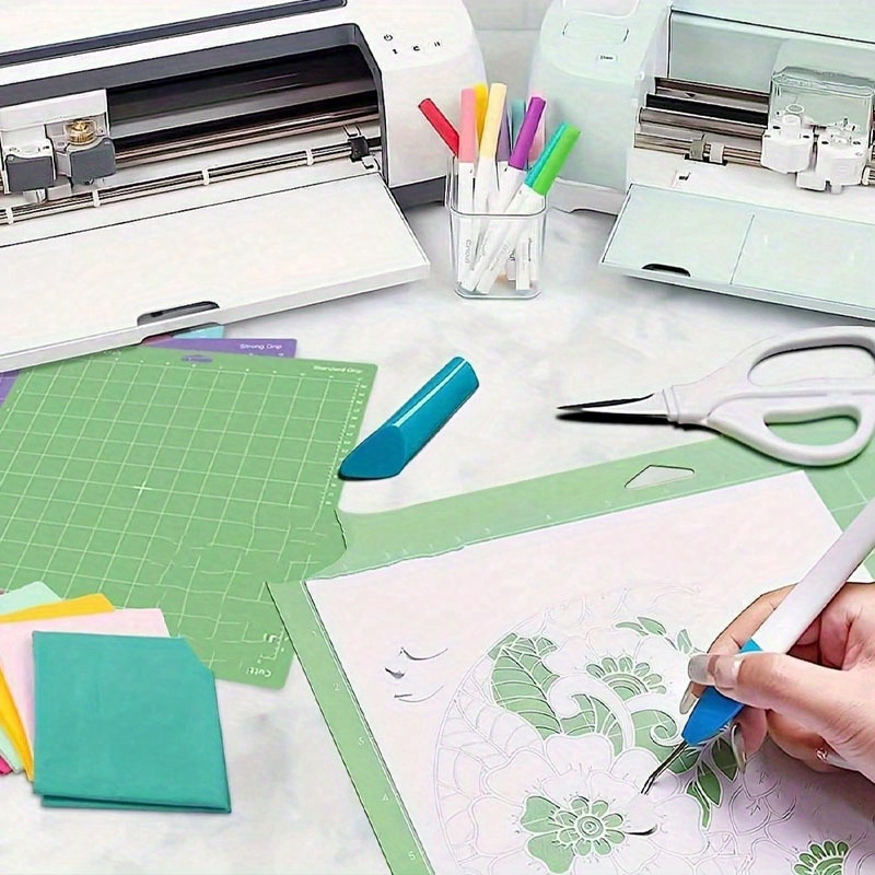 1/3 قطعة من أدوات تزيين الألبو - مراجعة Plotter Cutting Mat وسعره